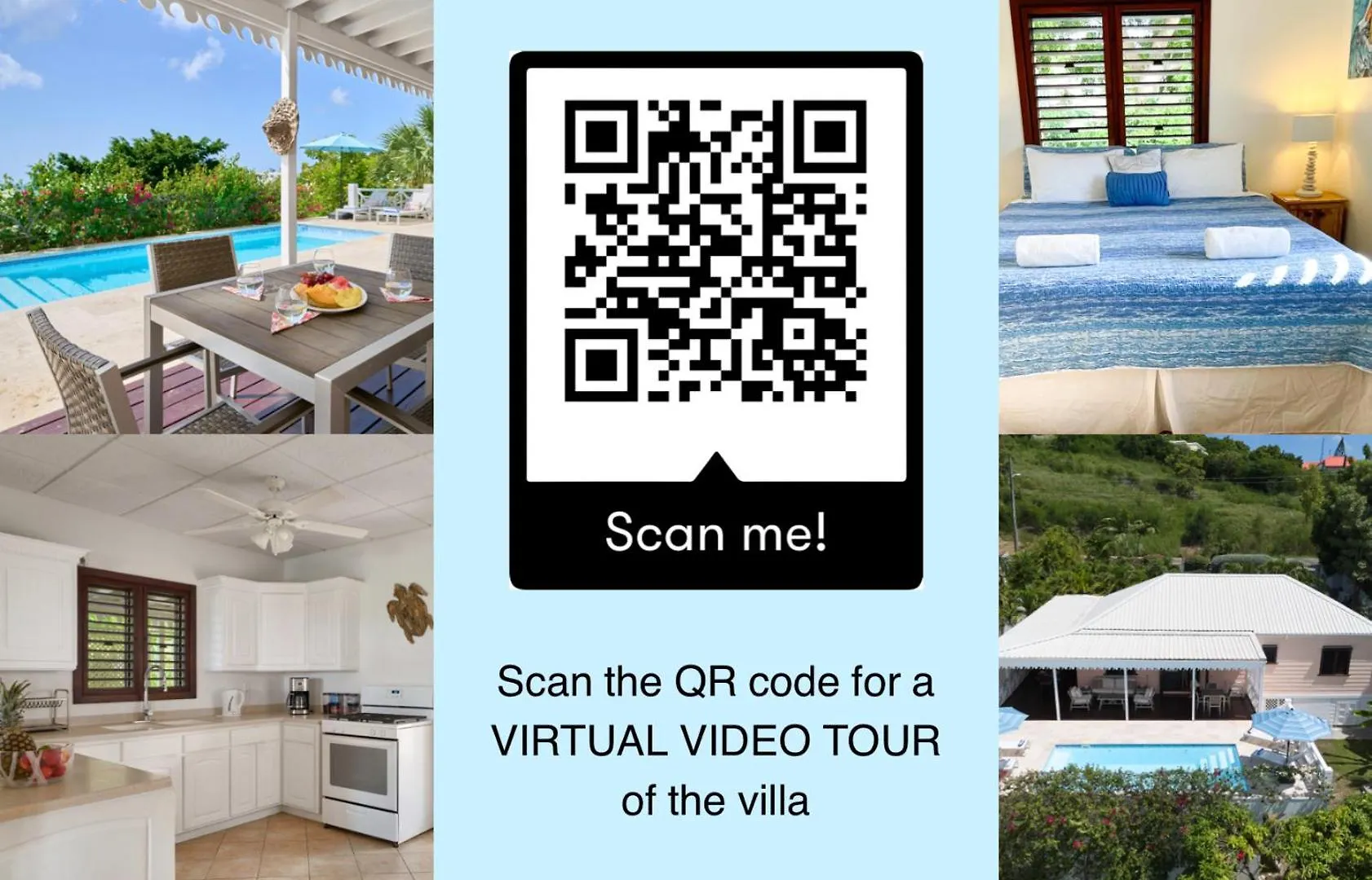 Rare 3 Bedroom Ocean View Villa With Private Pool Dickenson Bay 0*,
